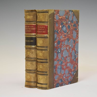 Lot 694 - Arthur Penrhyn Stanley, 'Sinai and Palestine', first edition, 1856, and one other