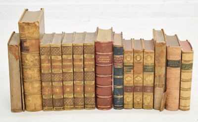 Lot 695 - Collection of 19th century leather bound poetry books