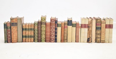Lot 696 - Collection of miscellaneous 19th century leather bound books