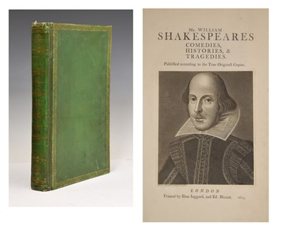 Lot 246 - Mr. William Shakespeares Comedies, Histories, & Tragedies, 1623 [1807]