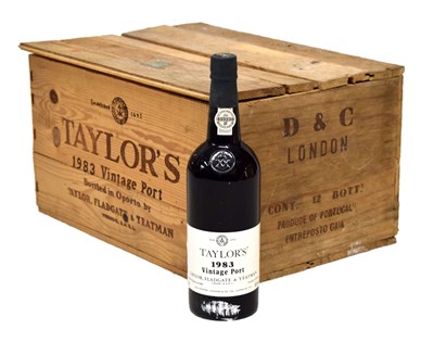 Lot 438 - Taylor's Vintage Port, 1983