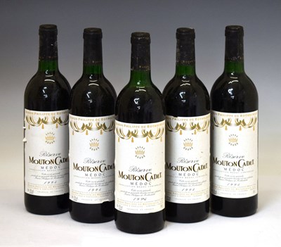 Lot 407 - Baron Philippe de Rothschild - Mouton Cadet Reserve Médoc, 1994