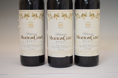 Lot 407 - Baron Philippe de Rothschild - Mouton Cadet Reserve Médoc, 1994