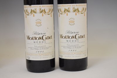 Lot 407 - Baron Philippe de Rothschild - Mouton Cadet Reserve Médoc, 1994