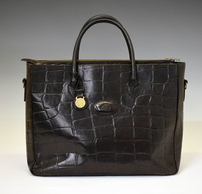 Lot 269 - Mulberry - Black Congo Highbury two-handled bag