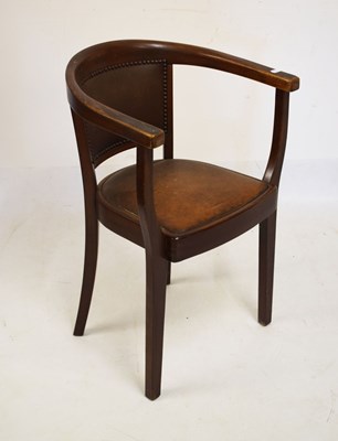 Lot 582 - Bow back desk chair