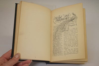 Lot 247 - Jane Austen, 'Pride and Prejudice' - Peacock edition, illustrated by Hugh Thomson, 1894