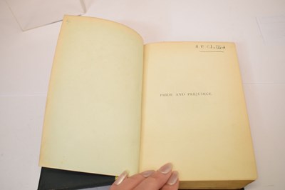 Lot 247 - Jane Austen, 'Pride and Prejudice' - Peacock edition, illustrated by Hugh Thomson, 1894