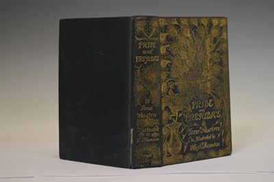 Lot 247 - Jane Austen, 'Pride and Prejudice' - Peacock edition, illustrated by Hugh Thomson, 1894