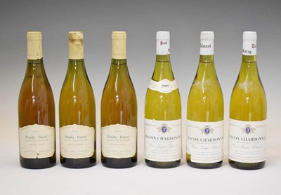 Lot 463 - Paul et Mallory Talmard - Macon Chardonnay, and Christian Collovray - Pouilly-Fuisse