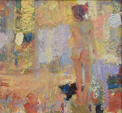 Lot 305 - Arthur Karl Maderson (British, b. 1942) - Oil on board - 'Washing Day'