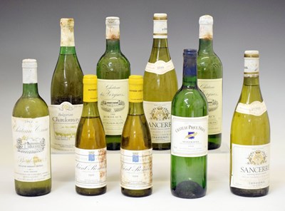 Lot 464 - Seven bottles of French table wines, etc