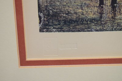 Lot 258 - Laurence Stephen Lowry R.A. (British, 1887-1976) - Signed print - 'Sailing Boats'