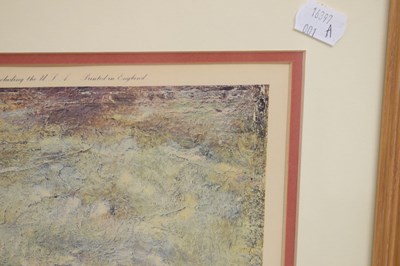 Lot 258 - Laurence Stephen Lowry R.A. (British, 1887-1976) - Signed print - 'Sailing Boats'