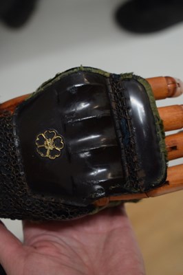 Lot 156 - 19th century Japanese Edo period suit of Samurai Armour