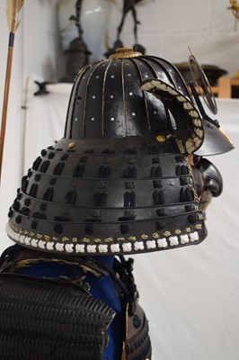Lot 156 - 19th century Japanese Edo period suit of Samurai Armour