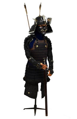Lot 156 - 19th century Japanese Edo period suit of Samurai Armour