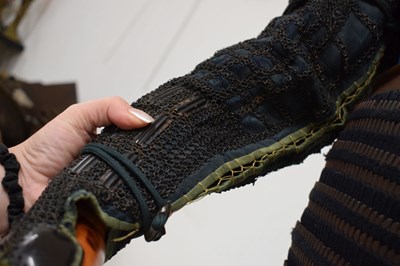 Lot 156 - 19th century Japanese Edo period suit of Samurai Armour