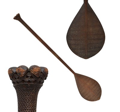 Lot 169 - Austral Islands (French Polynesia) paddle
