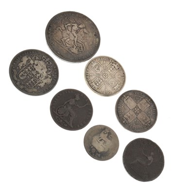Lot 172 - Quantity of Georgian and Victorian coinage