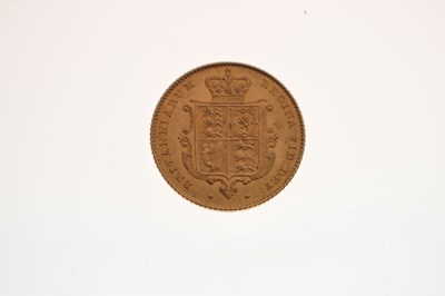 Lot 108 - Victorian gold half sovereign, 1838