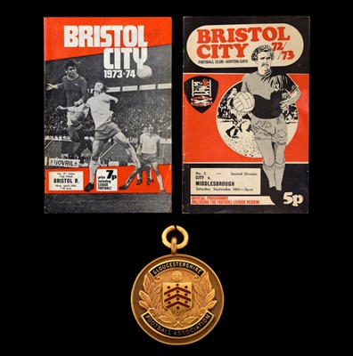 Lot 165 - Bristol City Football Club - 9ct gold Senior Challenge Cup Winners Medal to Tom Ritchie