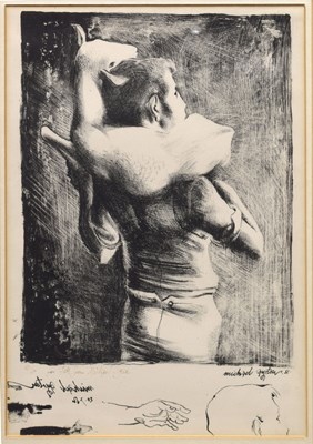 Lot 350 - Michael Ayrton (British, 1921-1975) - Limited edition engraving - 'The Shepherd'
