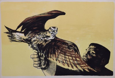 Lot 347 - Michael Ayrton (British, 1921-1975) - Print - Falconer