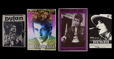 Lot 252 - Bob Dylan - Five promo posters
