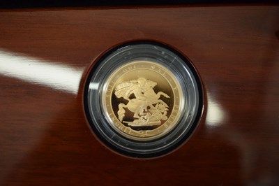 Lot 118 - Elizabeth II Royal Mint 'Sovereign Collection' five coin gold proof set, 2017