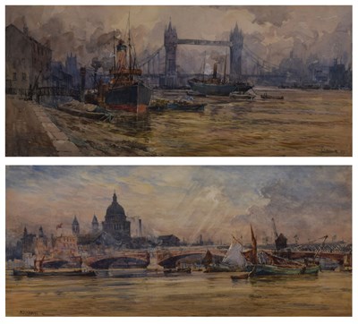 Lot 284 - Henry Frank Waring (British, fl.1900-1928) - Two watercolours