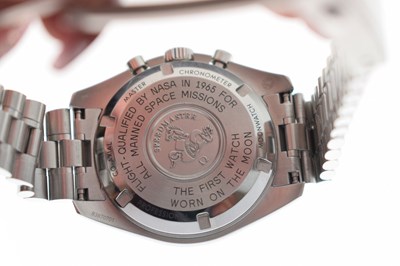 Lot 71 - Omega - Speedmaster Professional 'Moonwatch' chronograph bracelet watch
