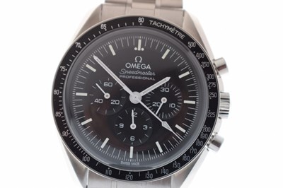 Lot 71 - Omega - Speedmaster Professional 'Moonwatch' chronograph bracelet watch