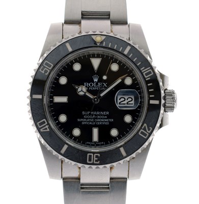 Lot 64 - Rolex - Gentleman's Oyster Perpetual Date Submariner ref. 116610LN