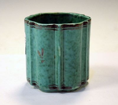 Lot 366 - 'Argenta' vase designed by William Kage for Gustavberg, Sweden