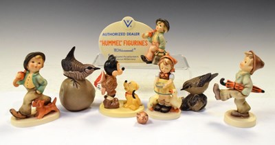 Lot 332 - Hummel advertising plaque, etc..