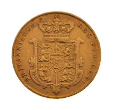 Lot 107 - George IV gold sovereign, 1825