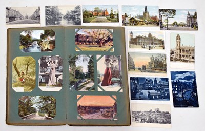 Lot 321 - Album of early 20th century greeting and postcards
