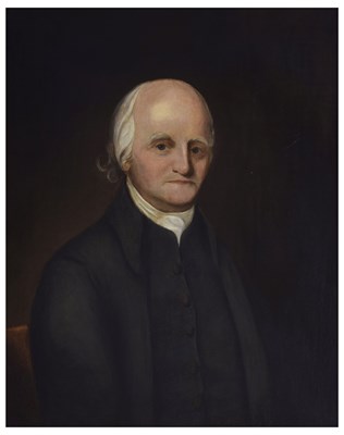 Lot 293 - Early 19th century English School - Oil on canvas - Half-length portrait of Richard Reynolds