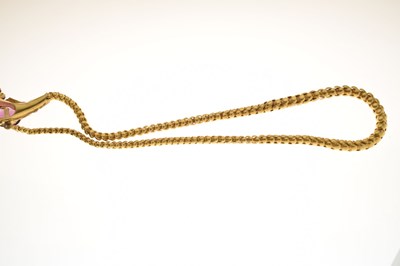 Lot 30 - 19th century Indian serpent necklace