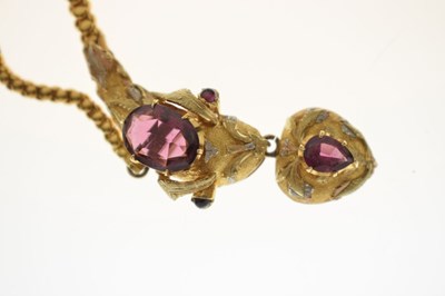 Lot 30 - 19th century Indian serpent necklace