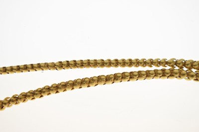 Lot 30 - 19th century Indian serpent necklace
