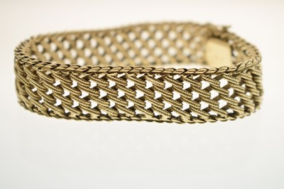 Lot 36 - 9ct gold fancy link bracelet