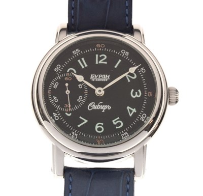 Lot 123 - Gentleman's Buran Siberia Molnija limited edition wristwatch