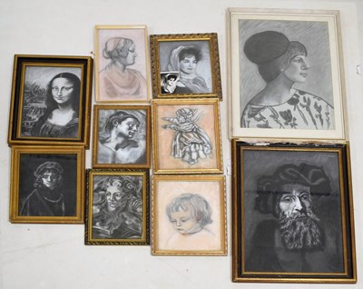 Lot 364 - Anne Pomerance (fl. mid 20th century) - Group of portraits