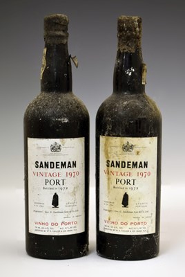 Lot 541 - Sandeman Vintage Port, 1970