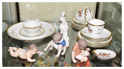 Lot 355 - Royal Copenhagen figures, etc..