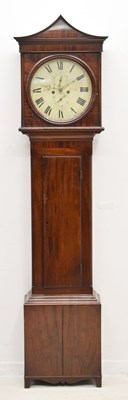 Lot 669 - Early 19th century mahogany 8-day longcase clock, Andrew Gibson, Reith