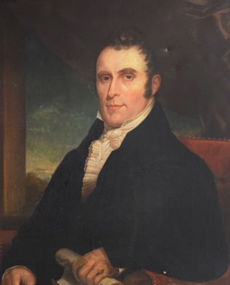 Lot 490 - Victorian portrait of a gentleman