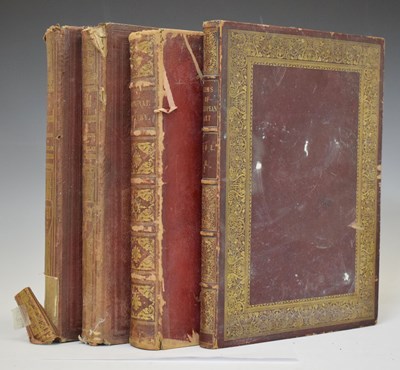 Lot 551 - Four 19th century art reference books with engravings and colour plates